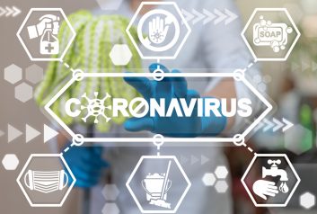 Coronavirus,Disinfection,Cleaning,Service,Concept.,Sanitizing,Decontamination,Sterilization,Sars-cov-2,Infection.